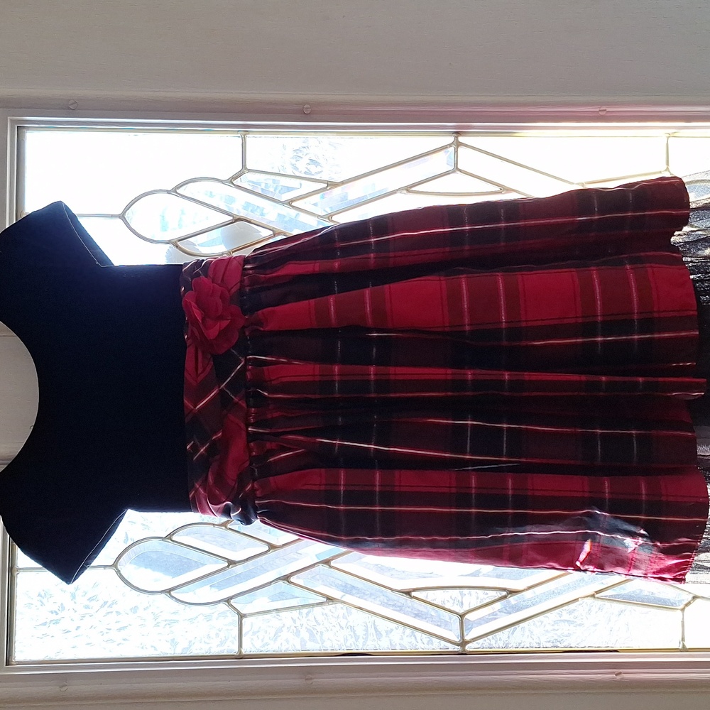 Sweet Heart Rose Holiday Dress 6X